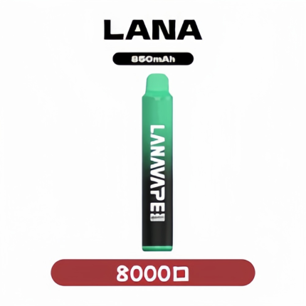 【雪碧】LANA 8000口拋棄式電子煙｜LANA ZOLT 8000 PUFFS・超大容量・台灣現貨 711到付